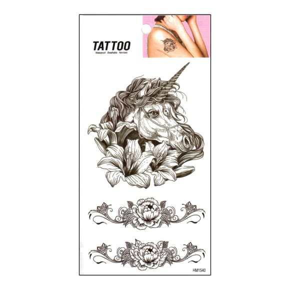 Временная татуировка "Единорог Tattoo" 1020-HM1540