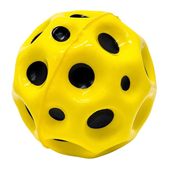 Мяч надпрыгучий прыгун "MOON BALL" 24971-3(Yellow) размер игрушки 6,3 cм