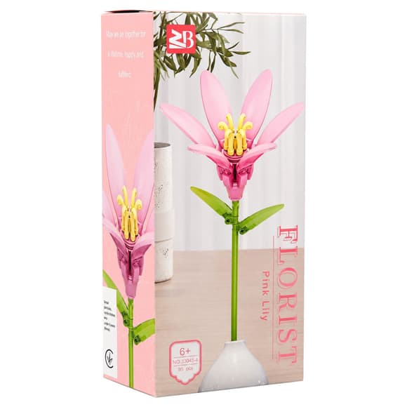 Дитячий конструктор Pink Lily 33045-4 серії "Florist", 95 деталей