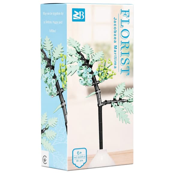 Дитячий конструктор Jacobaea Maritima 33045-8 серії "Florist", 90 деталей