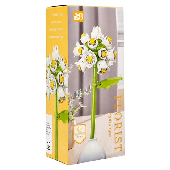 Дитячий конструктор Hydrandea 33045-12 серії "Florist", 91 деталь