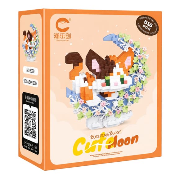 Дитячий конструктор Calico cat 8979 серії "Cute Moon", 516 деталей