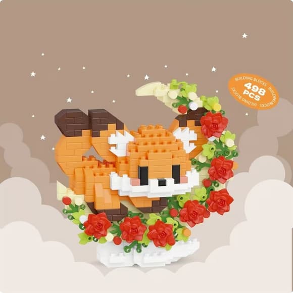 Дитячий конструктор Лисичка 8983 серії "Cute Moon", 498 деталей