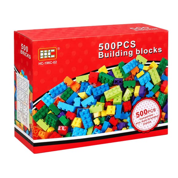 Детский конструктор Building Blocks HC-196C-02, 500 деталей