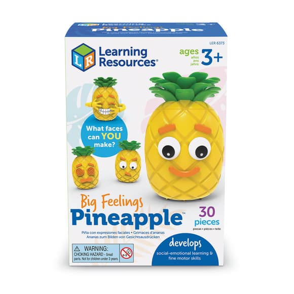 Навчальний набір Що відчуває ананас? Big Feelings Pineapple™ Learning Resources LER6373