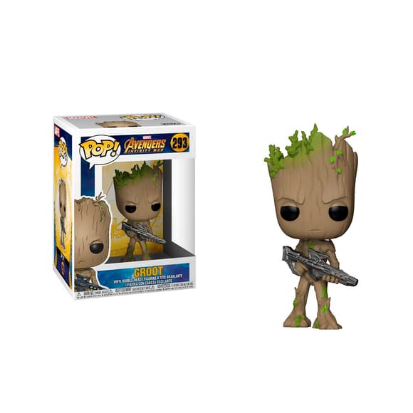 Игровая фигурка FUNKO POP! cерии Война бесконечности - ГРУТ С БЛАСТЕРОМ