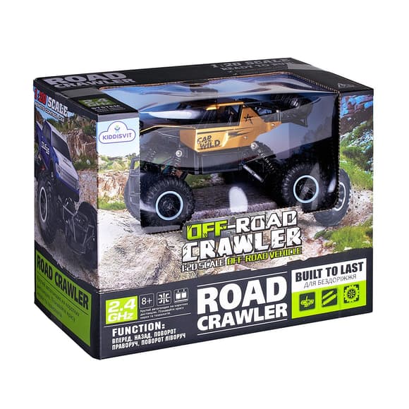 Автомобіль Off-Road Crawler З Р/К - Car Vs Wild (Золотий)