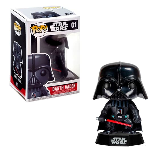 Игровая Фигурка Funko Pop! Серии Звёздные Войны - Дарт Вейдер (Со Световым Мечом)