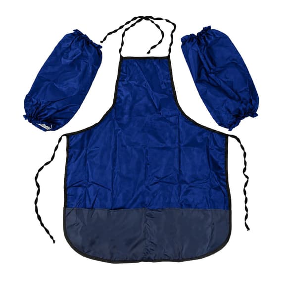 Фартух для молодшої шкільної групи ТЕ12158(Blue) в чохлі, без малюнка, зріст 128 см