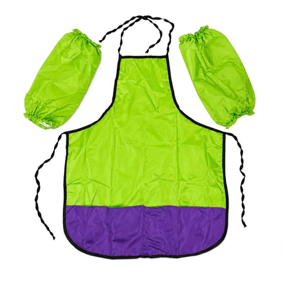Фартух для молодшої шкільної групи ТЕ12158(Green) в чохлі, без малюнка, зріст 128 см