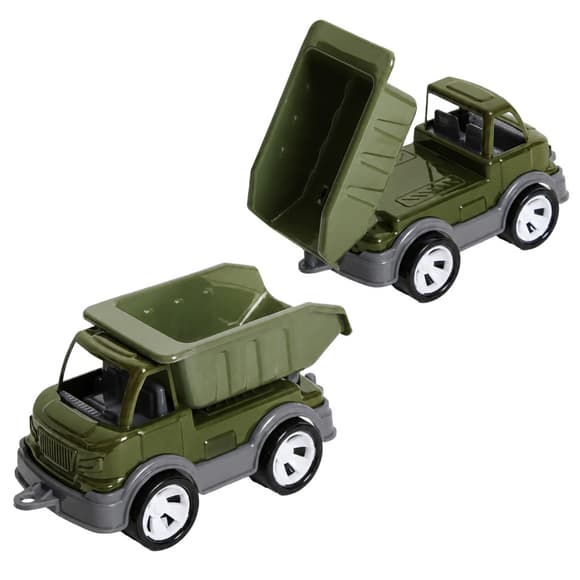 Дитяча іграшка вантажівка "Mini Matik" 002/2BMS(Khaki) пластик, 13,5 см