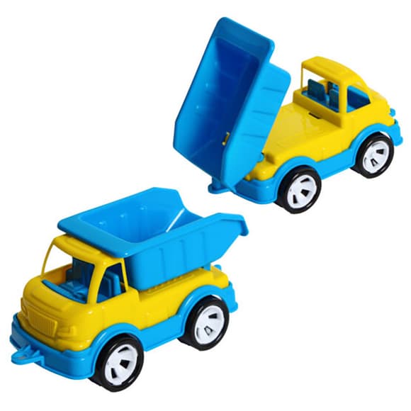 Дитяча іграшка вантажівка "Mini Matik" 002/2BMS(Yellow) пластик, 13,5 см