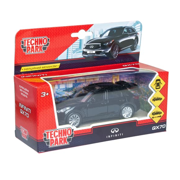 Автомодель - Infiniti Qx70 (Чорний)