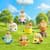 Колекційна м'яка іграшка з кільцем Посіпаки Pop Top 52Toys 25ZB301XHRTJ001 серії Bob & Tim