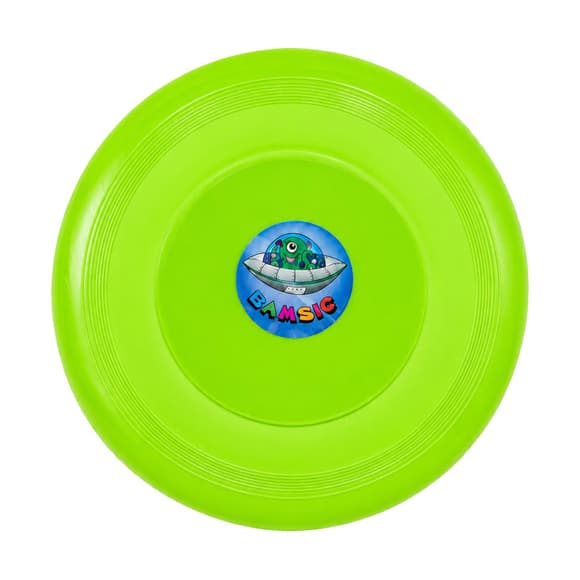 Дитяча іграшка "Літаюча тарілка" 034/1BMS(Green) діаметр 21 см