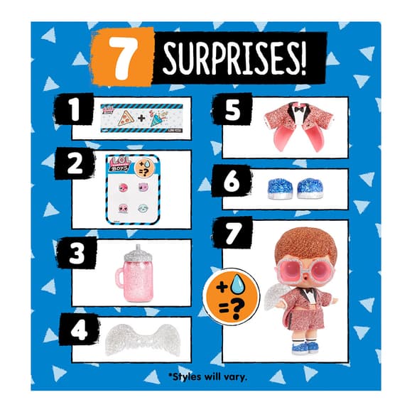 Ігровий набір з лялькою L.O.L SURPRISE! S6 W2 - ХЛОПЧИКИ