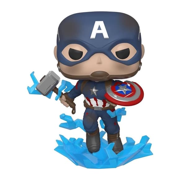 Игровая фигурка Funko POP! cерии Мстители:Финал - Капитан Америка с мьёльниром