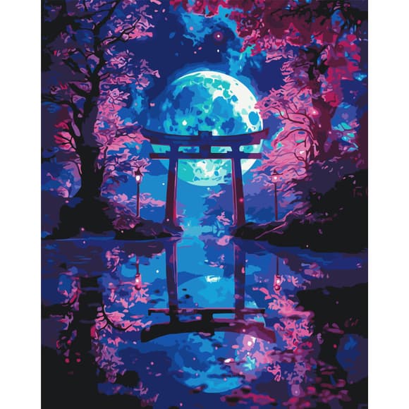 Картина за номерами "Японська культура" LW3463, 40*50 см