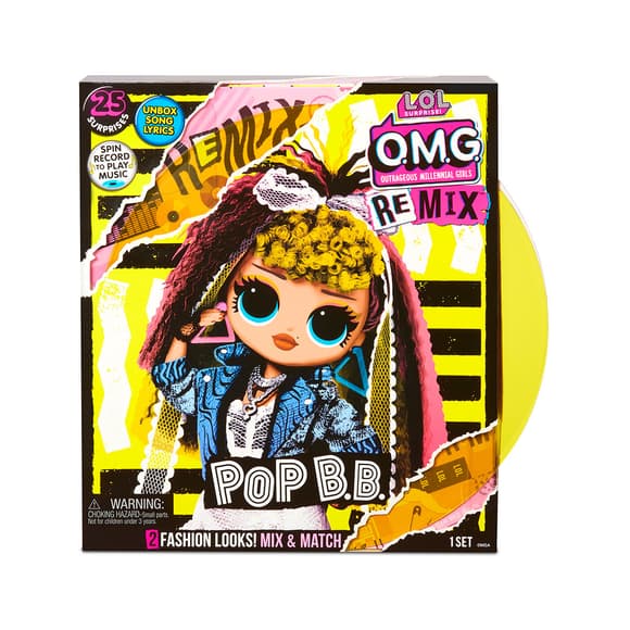Игровой набор с куклой L.O.L. Surprise! серии O.M.G. Remix - Диско-Леди
