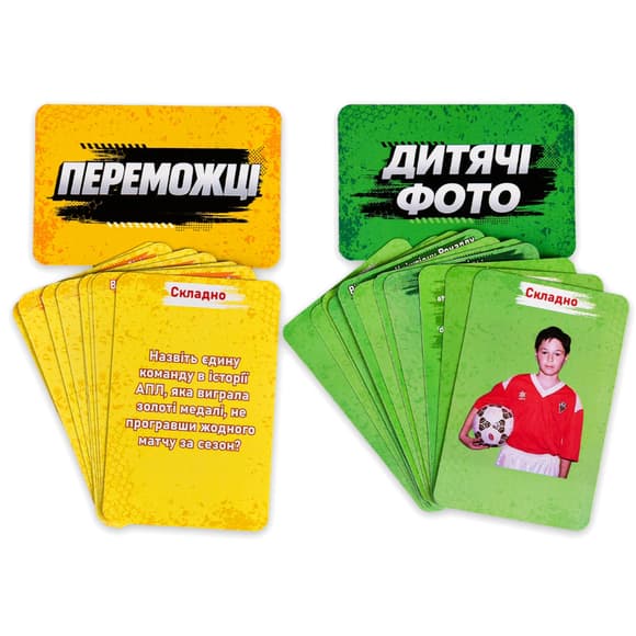 Карткова гра "Футбольний квіз" 31205ST 55 карток