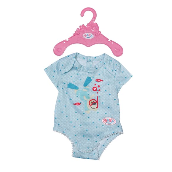 Одежда для куклы BABY born - Боди S2 (голубое)