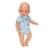 Одежда для куклы BABY born - Боди S2 (голубое)