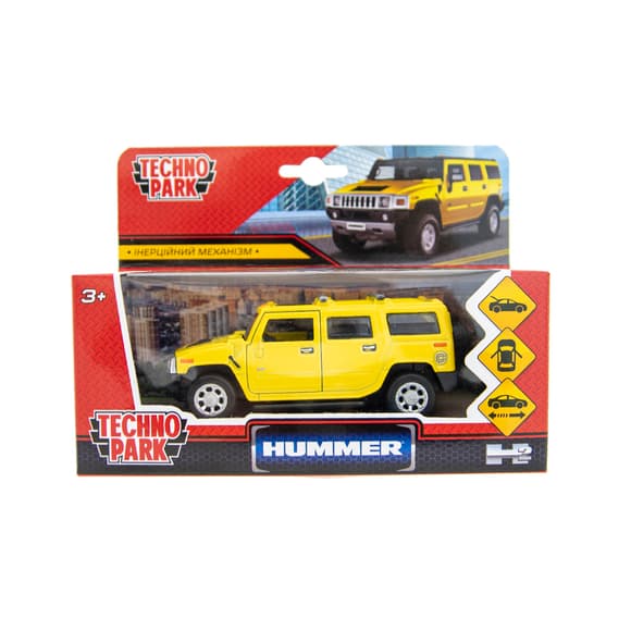 Автомодель - HUMMER H2 (желтый)
