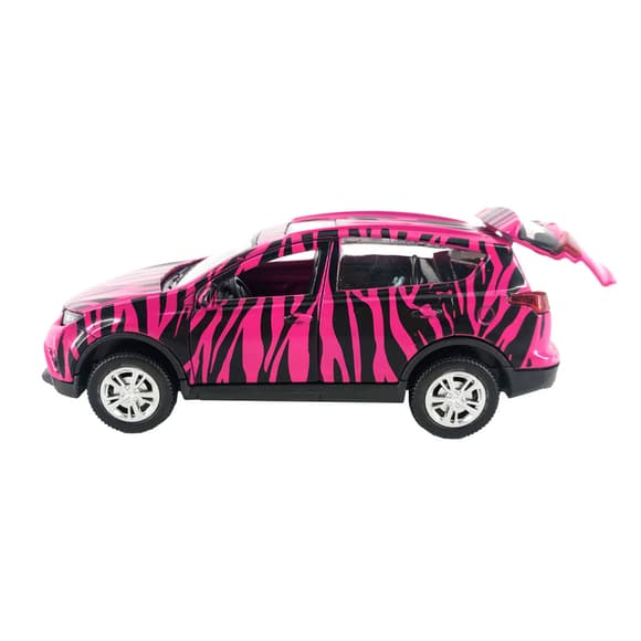 Автомодель GLAMCAR - TOYOTA RAV4 (брусничный)