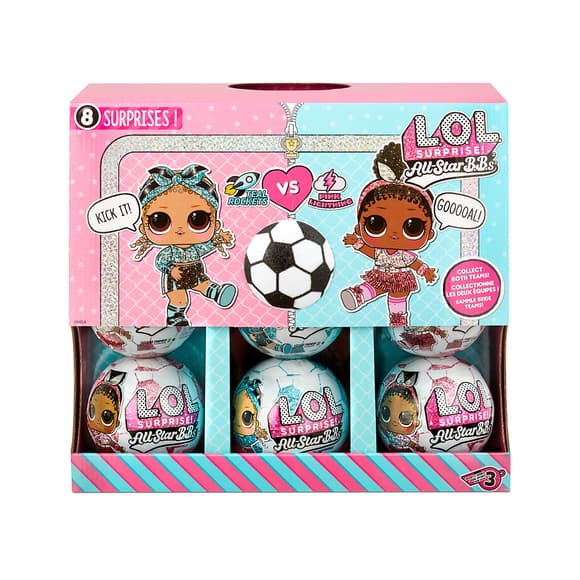 ИгровойнаборскуклойL.O.L. Surprise! –Футболистки