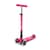 Самокат MICRO складной серии Maxi Deluxe LED – Розовый