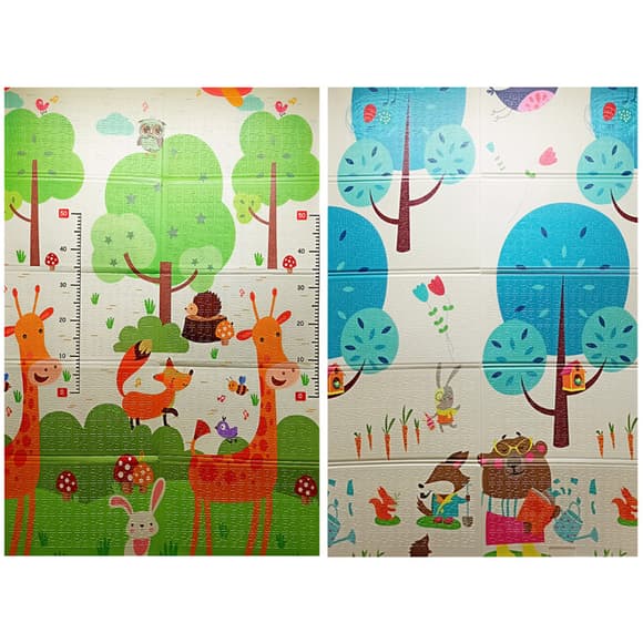 УЦІНКА! Дитячий Термокилимок двосторонній складний Bambi K6601-5-UC 180 х 120 х 0,8 см