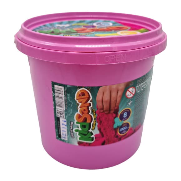 УЦІНКА! Набір креативної творчості "Кінетичний пісок" KidSand" Danko Toys KS-01-01(Pink)-UC
