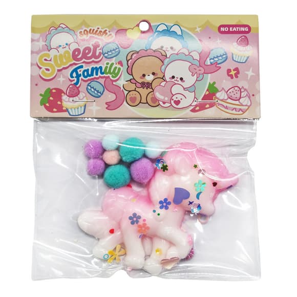УЦІНКА! Антистрес Сквіш "М'який Єдиноріг" Bambi SKU-505-UC яскраве забарвлення