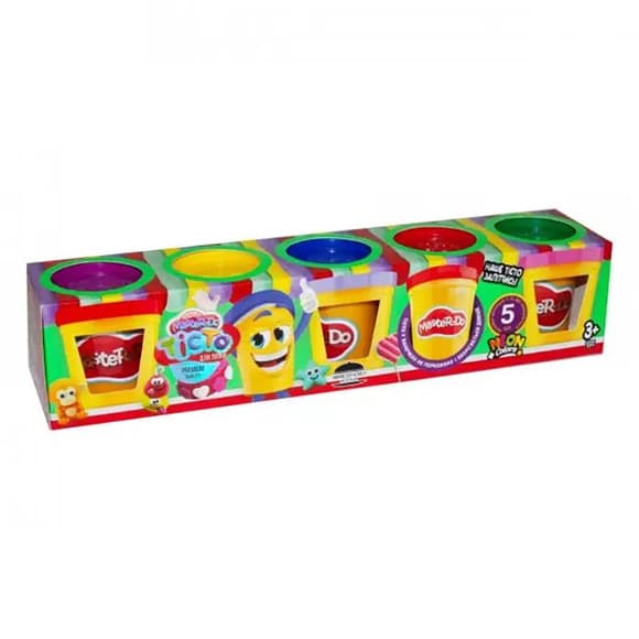 УЦІНКА! Креативна творчість "Тісто для ліплення "Master Do" Danko Toys TMDB-01-02U-UC 5 банок