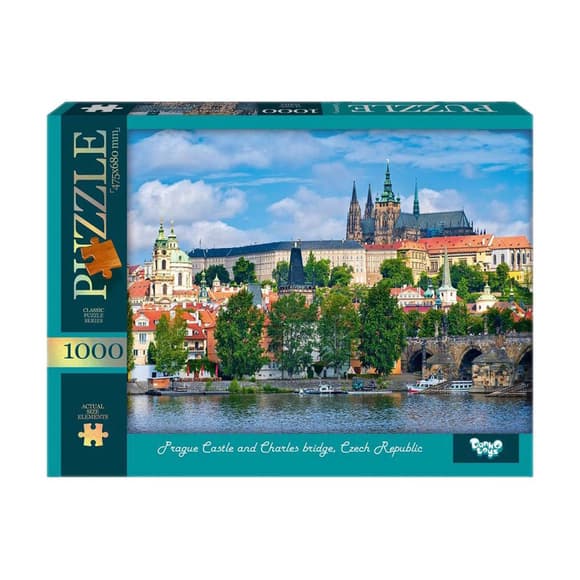 УЦІНКА! Пазл "Празький Град" Danko Toys C1000-13-10-UC 1000 елементів