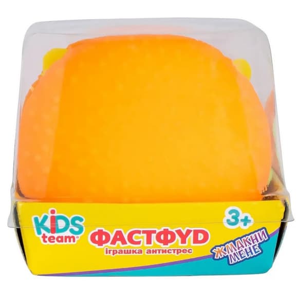 УЦІНКА!!! Дитяча іграшка антистрес "Фастфуд" Kids Team CKS-10763-UC