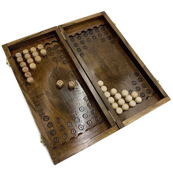УЦІНКА!!! Настільна гра "Нарди дерев'яні" Backgammon 3 Newt NR-3540-UC ручна робота