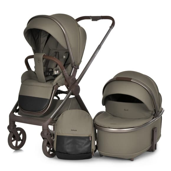 Універсальна коляска 2 в 1 ELLE ME 1221 Mocha