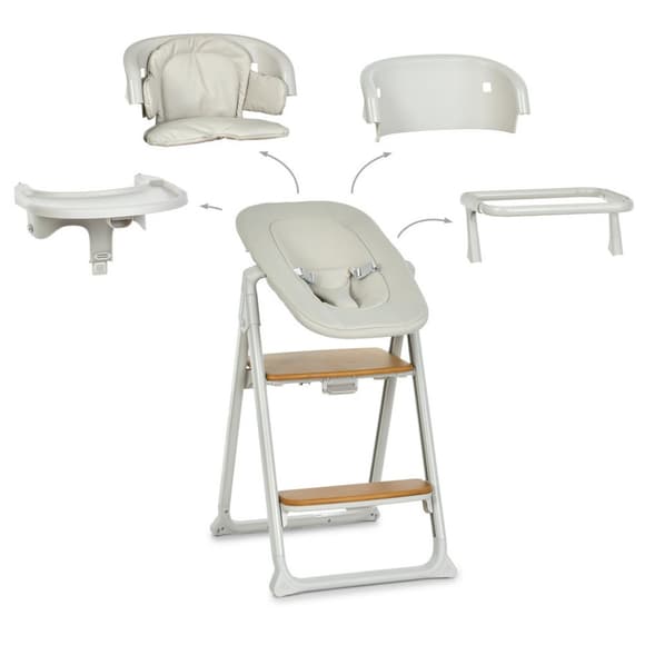 Детский стульчик для кормления 4 в 1 GROWEE ME 1222 Cream