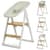 Детский стульчик для кормления 4 в 1 GROWEE ME 1222 Cream