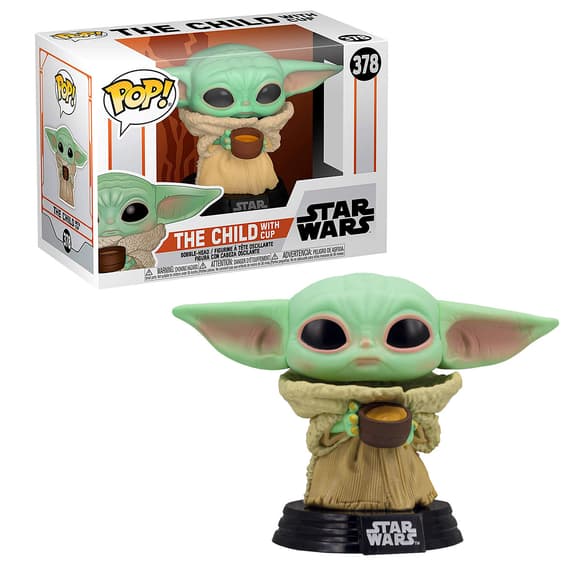 Игровая фигурка Funko Pop! cерии Мандалорец ­ Малыш с чашкой