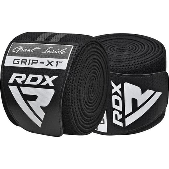 Бінти на коліна KR11 GYM Knee Wrap RDX Inc WAH-KR11BG, Black/Grey