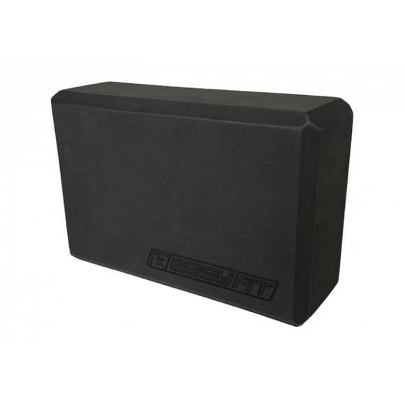 Блок для йоги EasyFit EF-1818-B, EVA, Черный