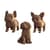Картонний конструктор 3D Puzzle "PUPPIES TRIO" CARTPUPPIES 227 деталей