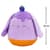 Дитяча м'яка іграшка Чорничний Кролик Squishmallows SQER01208, 19 см