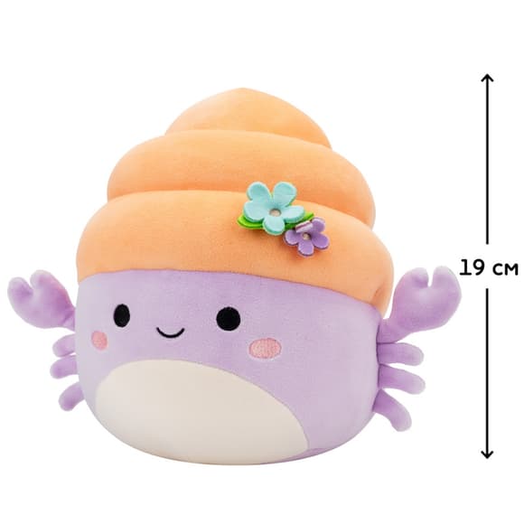 Дитяча м'яка іграшка Краб-пустельник Арко Squishmallows SQER01232, 19 см