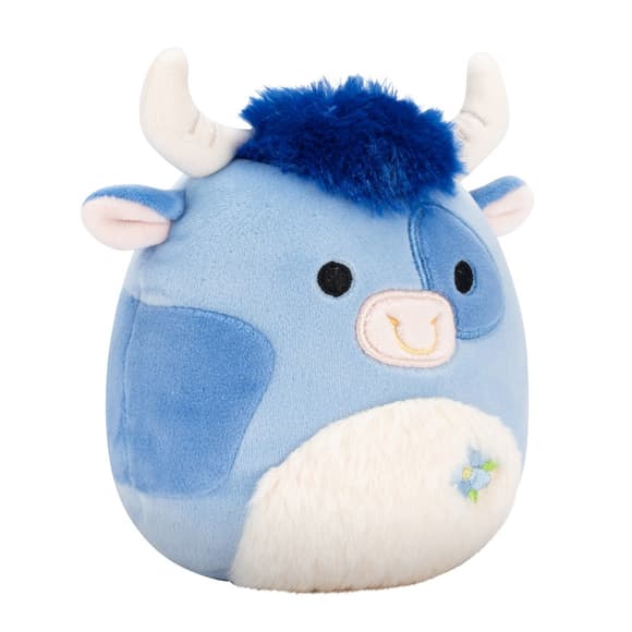 Детская мягкая игрушка Бык Бермайе Squishmallows SQER01213, 19 см