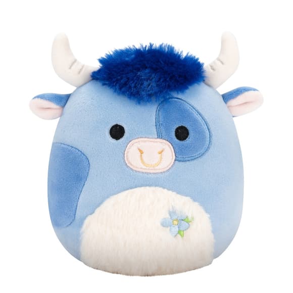 Детская мягкая игрушка Бык Бермайе Squishmallows SQER01213, 19 см