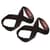 Лямки для тяги "Figure 8" Power System 3405RD-5 Black/Red, L/XL