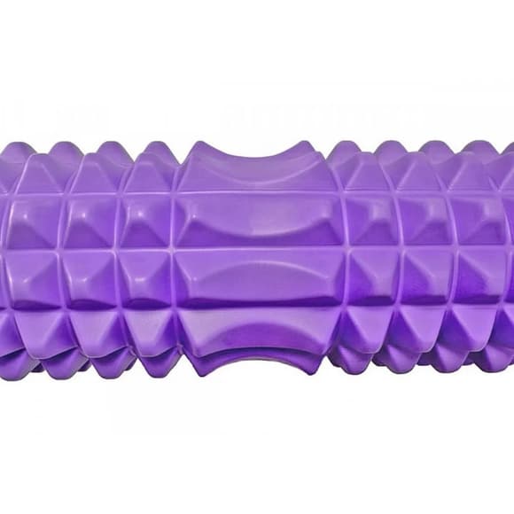 Масажний ролик Grid Roller v.2.2 EasyFit EF-2028-V 45 см, Фіолетовий